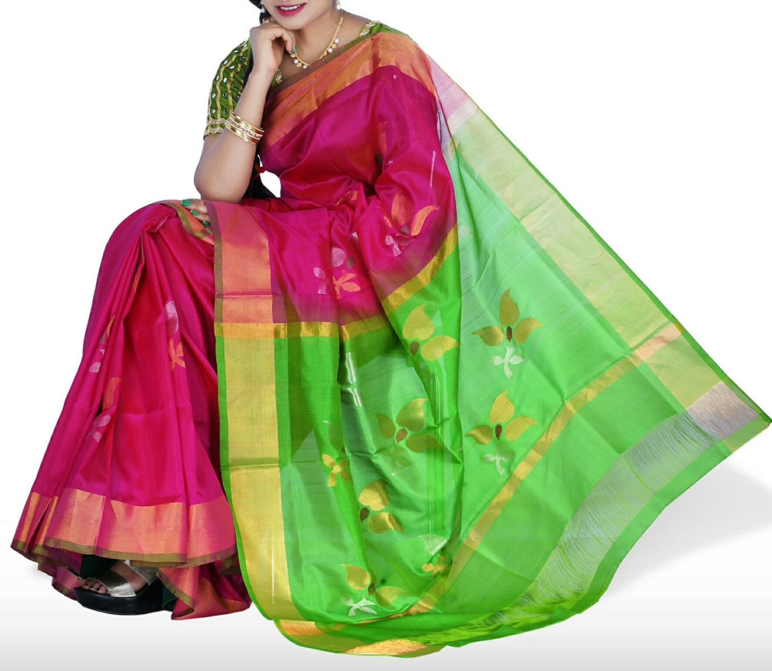 Uppada Jamdani Sarees