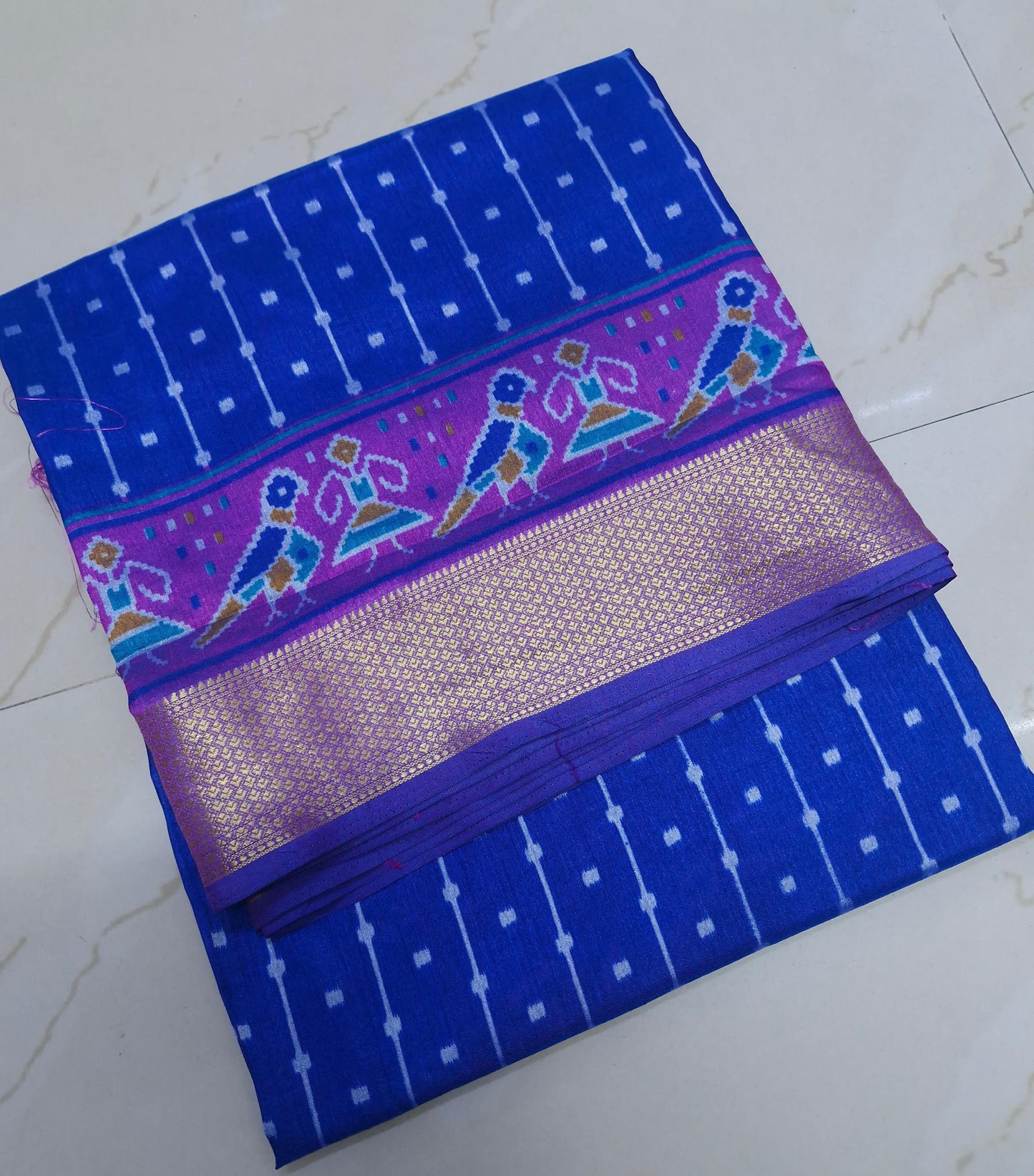 Fancy pochampally design sarees