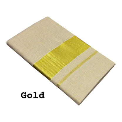 Gold Kerala tissue onam Kasavu sarees