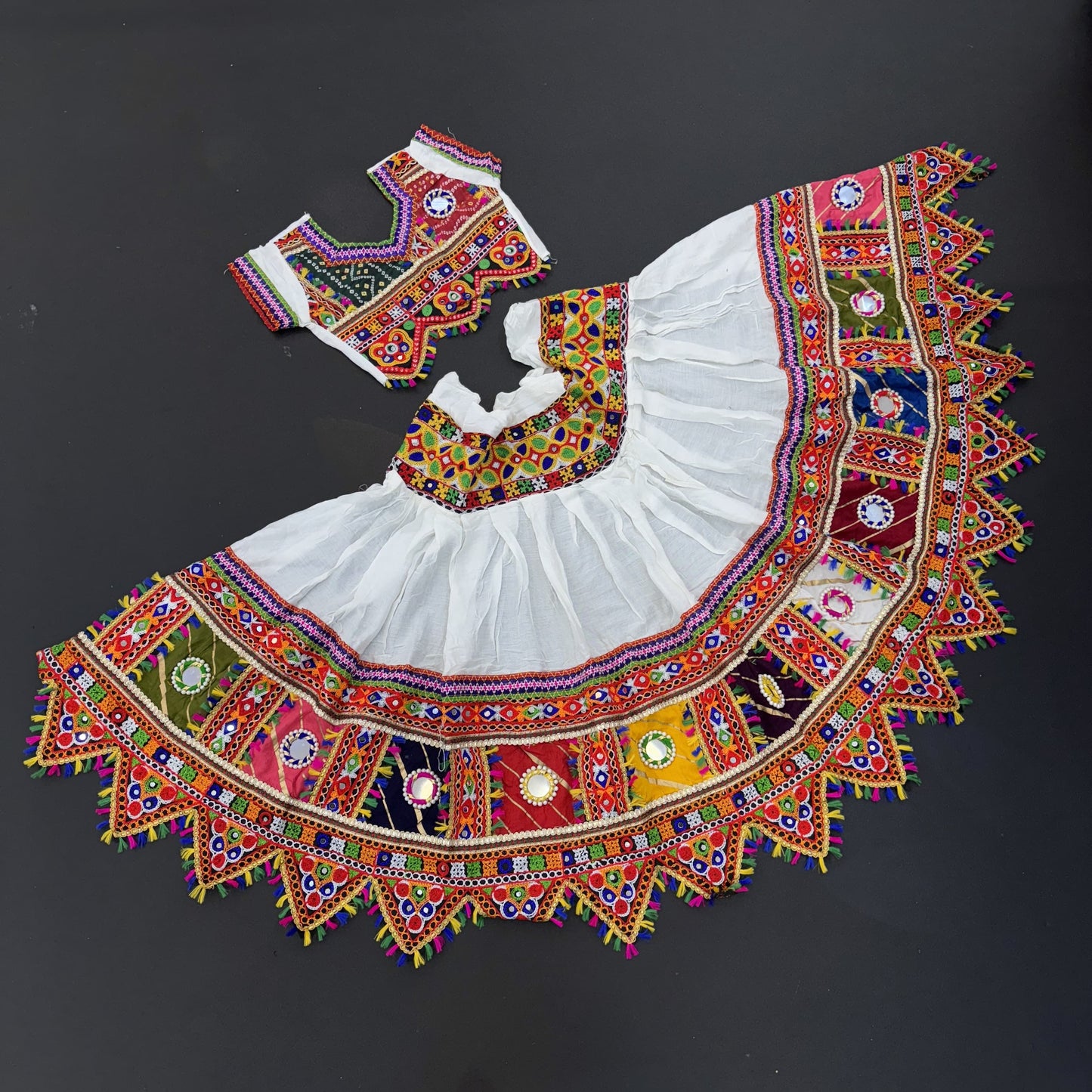 Kid's Traditional Navaratri Lehenga Choli