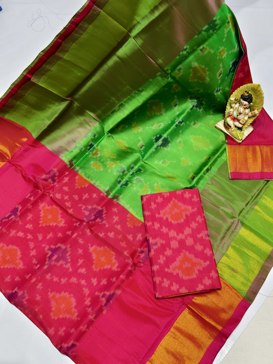 Red Uppada soft silk sarees