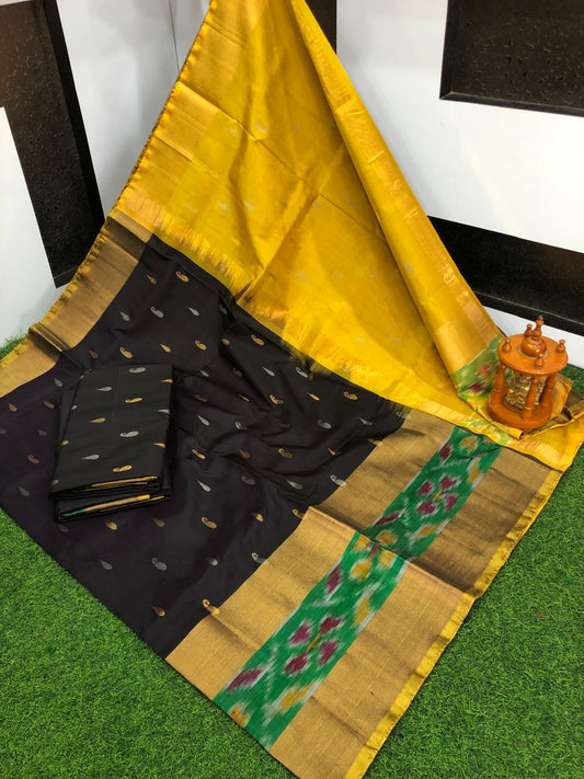 Black Uppada pattu sarees