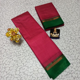 Fancy korvai silk cotton sarees