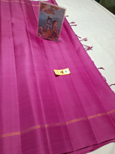 Pure kanchipuram plain soft silk sarees